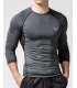 SA214 - Muscle brothers men's quick-drying tights fitness bodybuilding T-shirt
